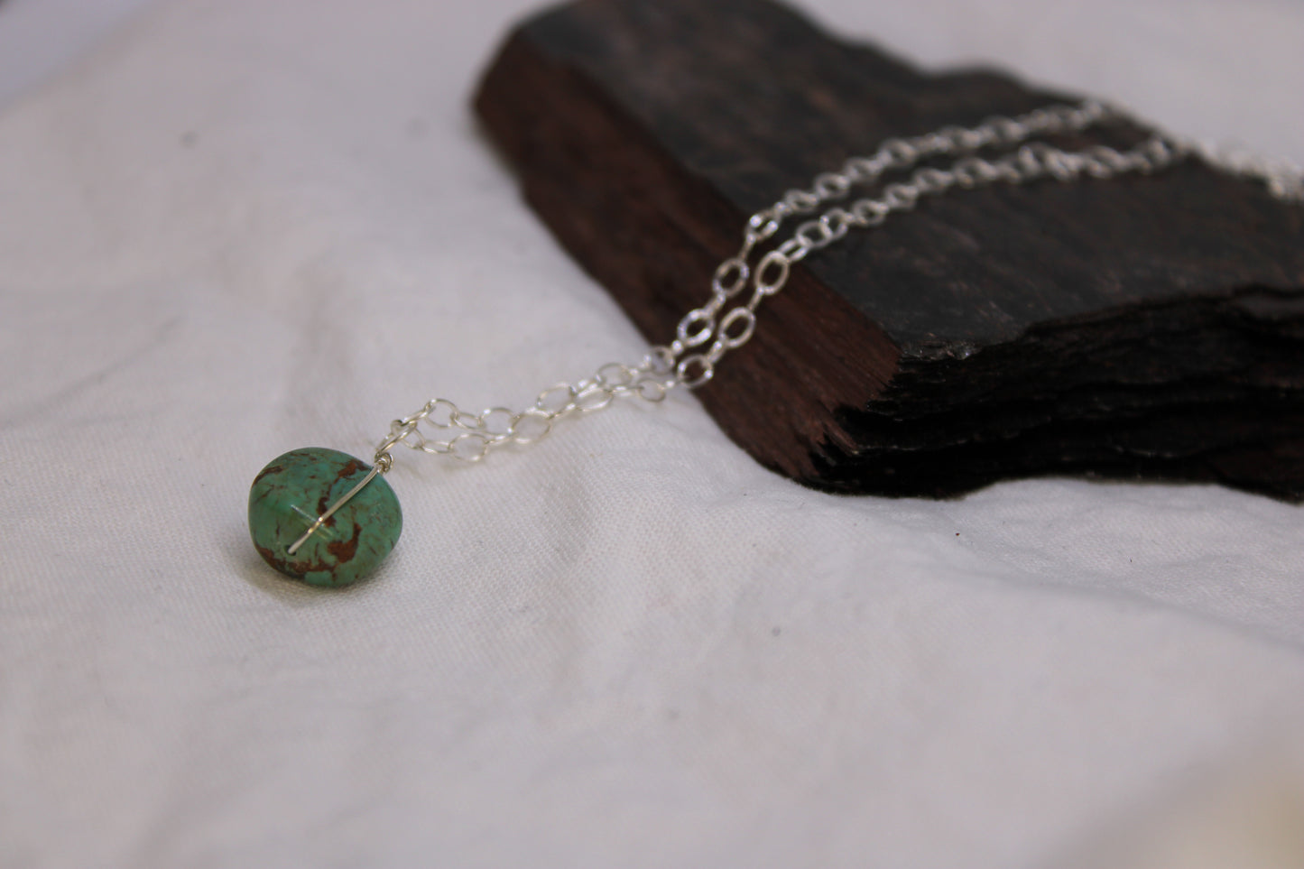 Sonoran Turquoise Minimalist Jewelry Pendant