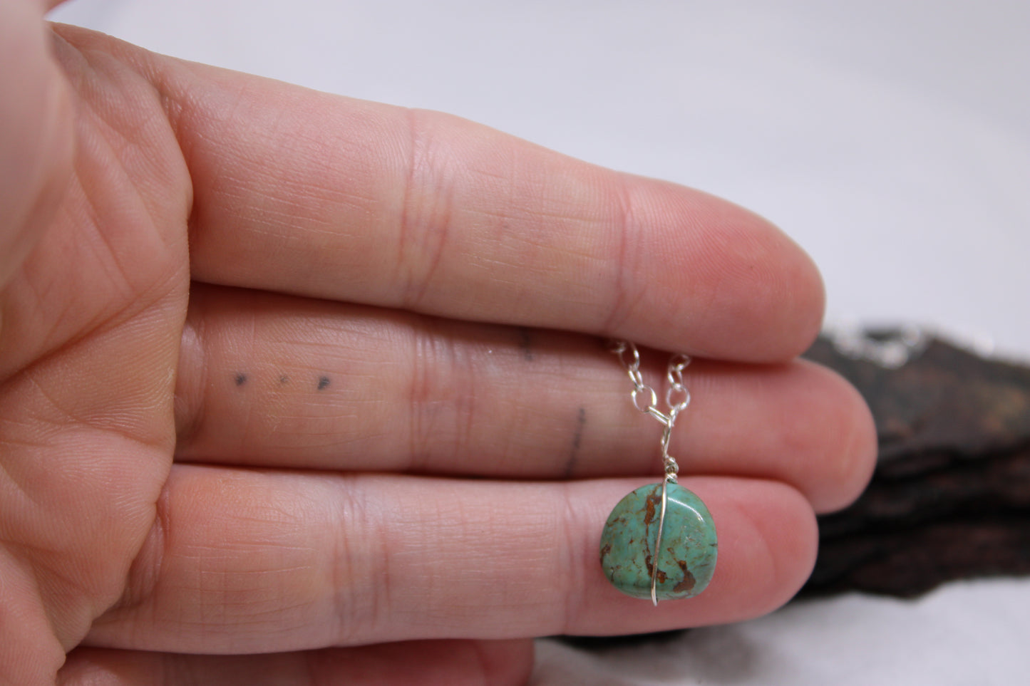 Sonoran Turquoise Minimalist Jewelry Pendant
